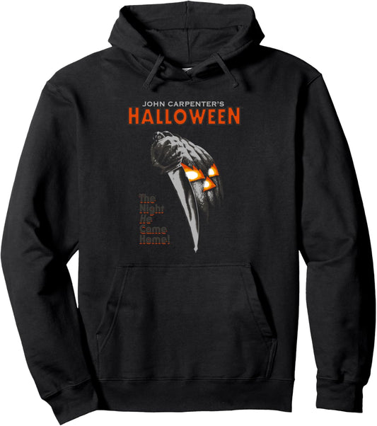 Halloween Movie Poster Pullover Hoodie