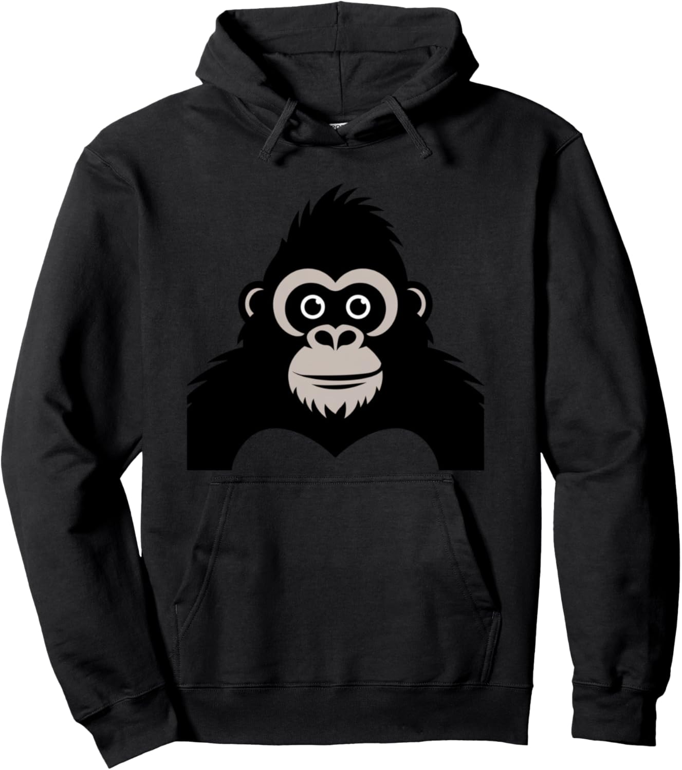 Halloween Costume Funny Monkey Gorilla Chest Suit Halloween Pullover Hoodie