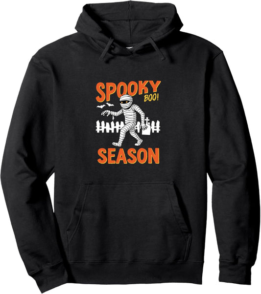 Halloween Spooky Season Pullover Hoodie