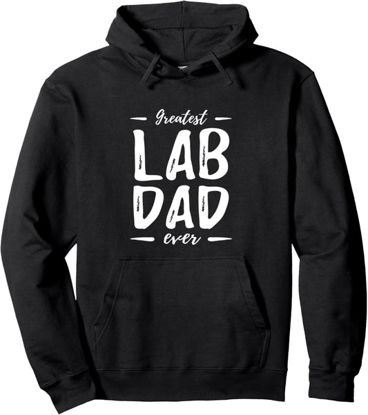 Greatest Lab Dad Hoodie Labrador Dog Dad Gift Idea