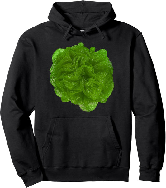 Green Shower Sponge Loofah Costume Funny Halloween Dress-up Pullover Hoodie