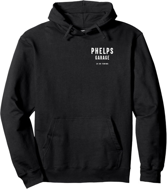 Halloween Phelps Garage Front and Back Horror Movie Pullover Hoodie