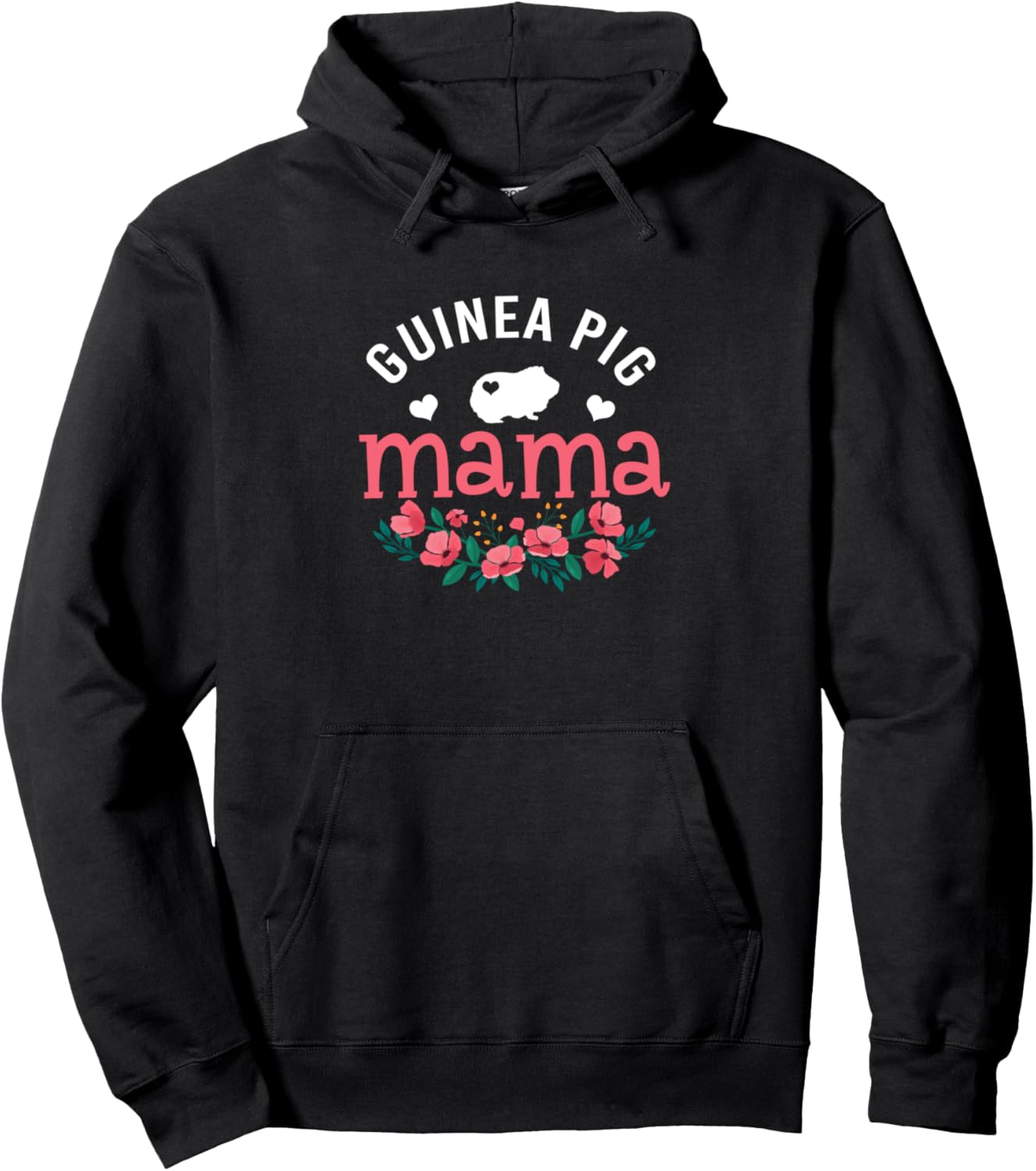 Guinea Pig Mama Gifts Womens Guinea Pig Pet Lover Christmas Pullover Hoodie