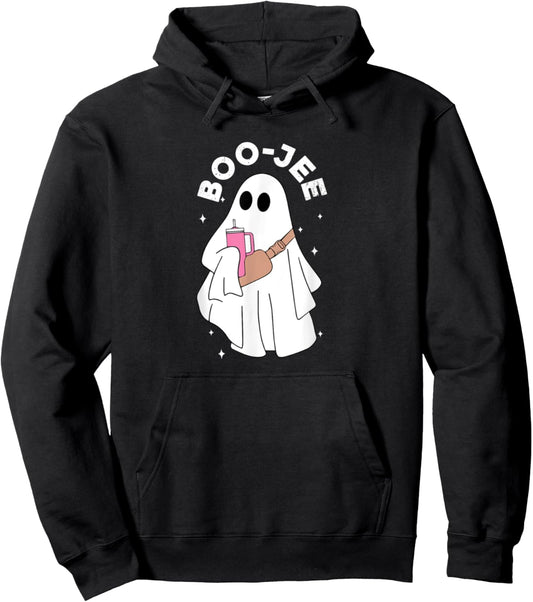 Halloween Boujee Boo-Jee Costume Ghost Spooky Season Pullover Hoodie