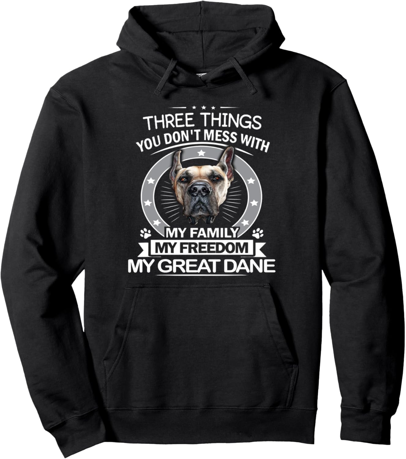 Great Dane Hoodie Thanksgiving Christmas Gifts Pullover Hoodie