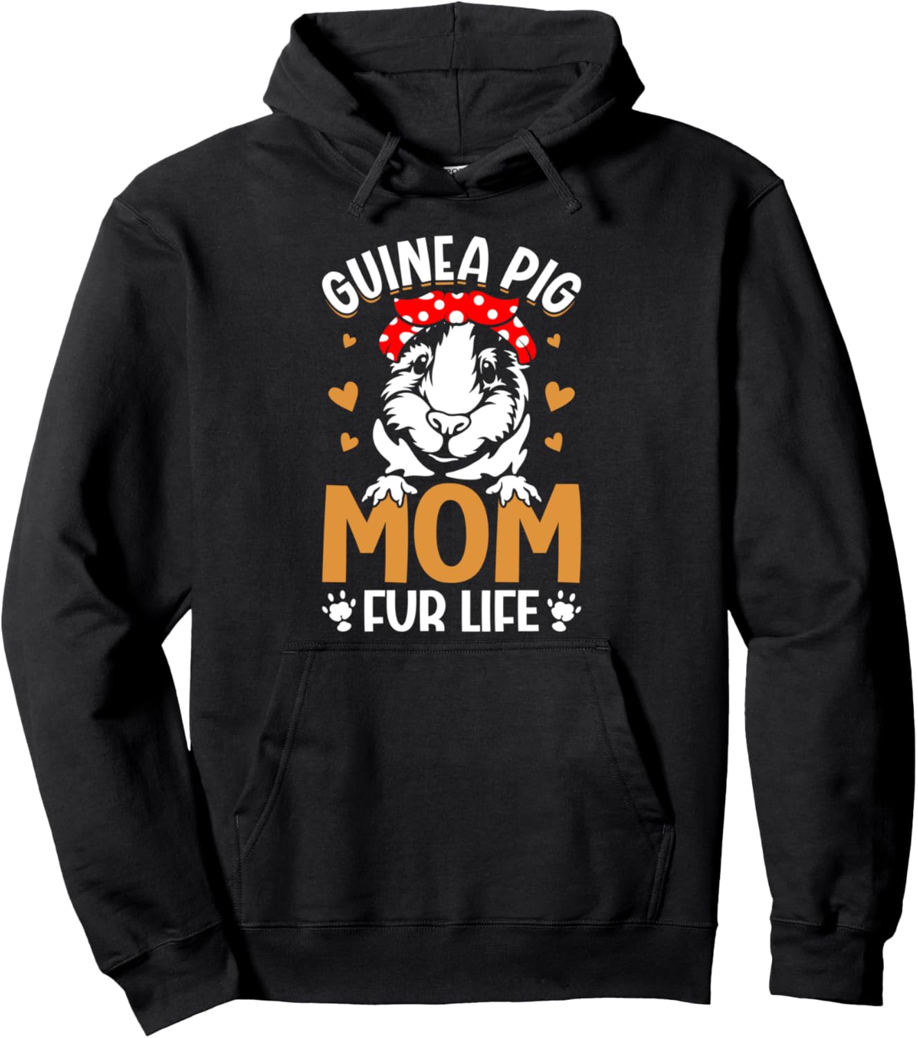 Guinea Pig Mom Fur Life - Mama Mummy Mum Mommy Mothers Day Pullover Hoodie