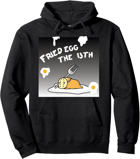 Gudetama Fried Egg the 13th Halloween Hoodie Pullover Hoodie