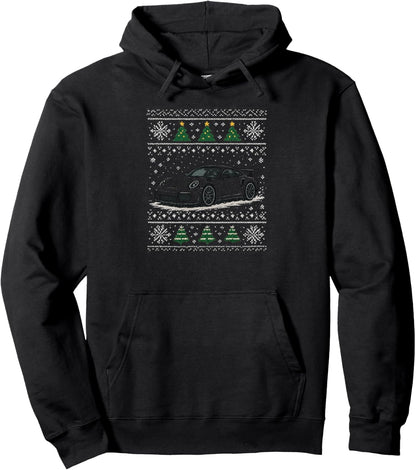 GT2 RS German Sports Car Ugly Christmas Sweater Pullover Hoodie