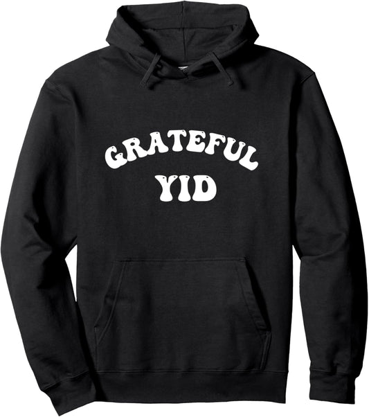 Grateful Yid Thank You Hashem Jewish Thanksgiving Hanukkah Pullover Hoodie
