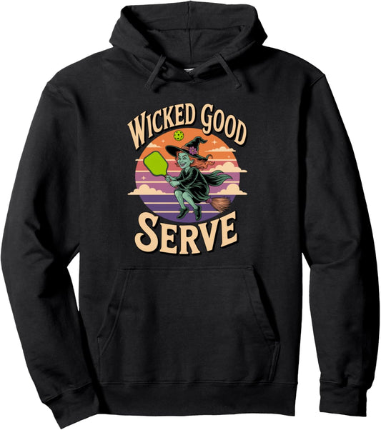 Halloween Pickleball Costume Pickleball Halloween Paddle Pullover Hoodie