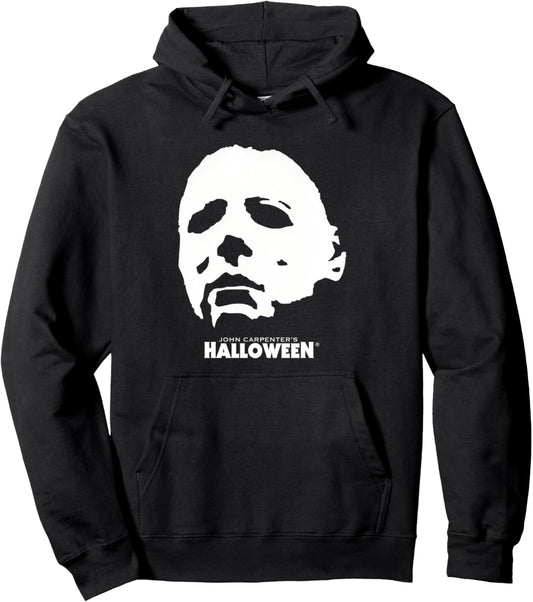 Halloween Michael Myers Silhouette Pullover Hoodie