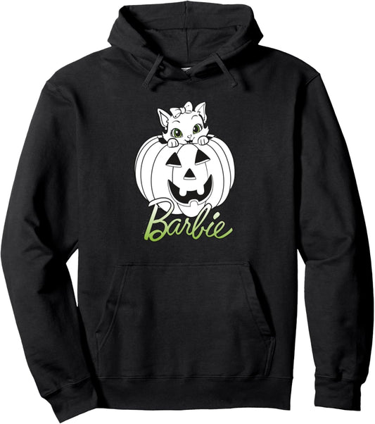 Barbie - Halloween Pumpkin Kitty Pullover Hoodie