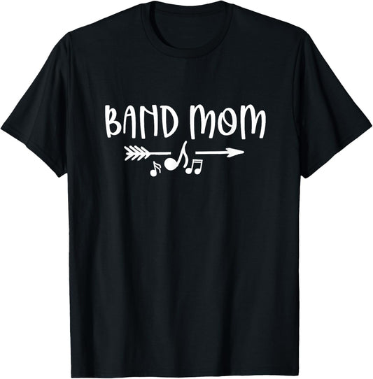 Band Mom Music Player's Mother Momlife Gift For Proud Mom T-Shirt