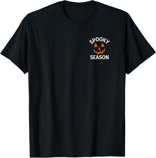 Halloween Pumpkin Spooky-Season Design T-Shirt