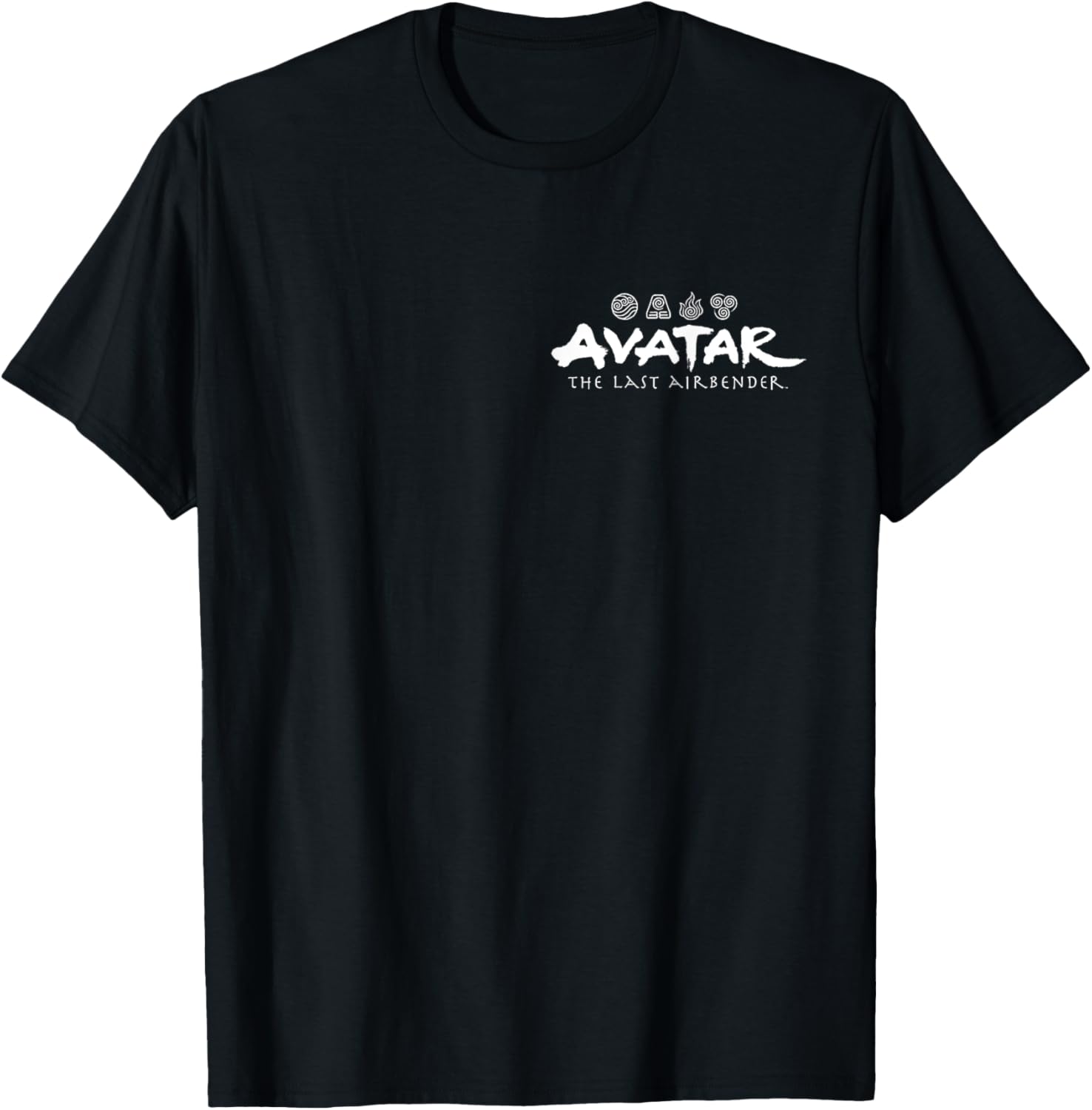 Avatar The Last Airbender Zuko With Flames In Circle T-Shirt