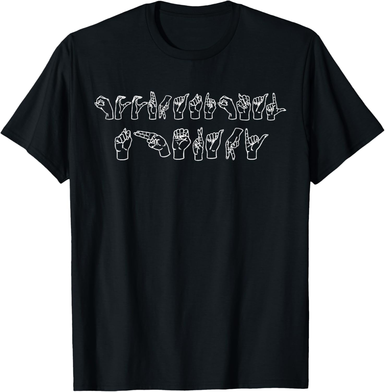ASL Occupational Therapy Sign Language Occupational Therapy T-Shirt