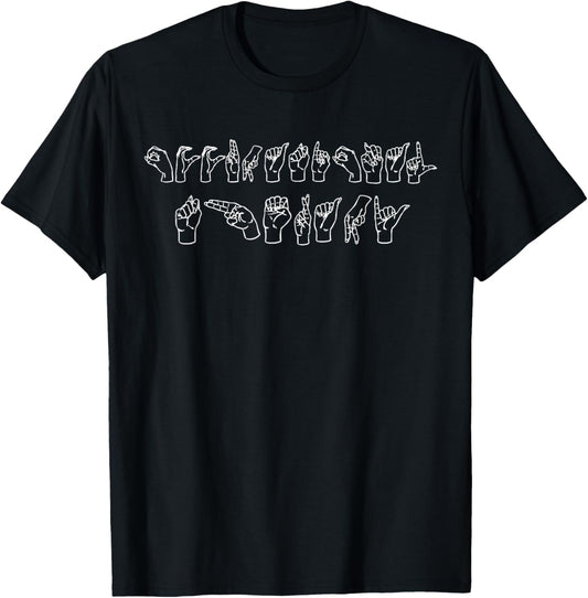 ASL Occupational Therapy Sign Language Occupational Therapy T-Shirt