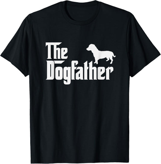bassador DogFather Funny Dog Dad T-Shirt for Men Women Girls Kids