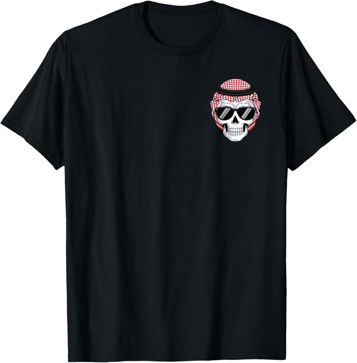 Halloween Skull Shemagh - Arab Inspired Design T-Shirt