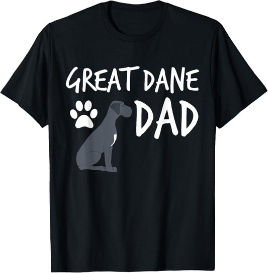 Great Dane Dad Dog Puppy Pet Lover Gift T-Shirt for Men