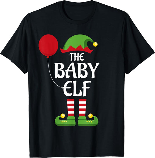 Baby Elf Family Matching Group Christmas T-Shirt