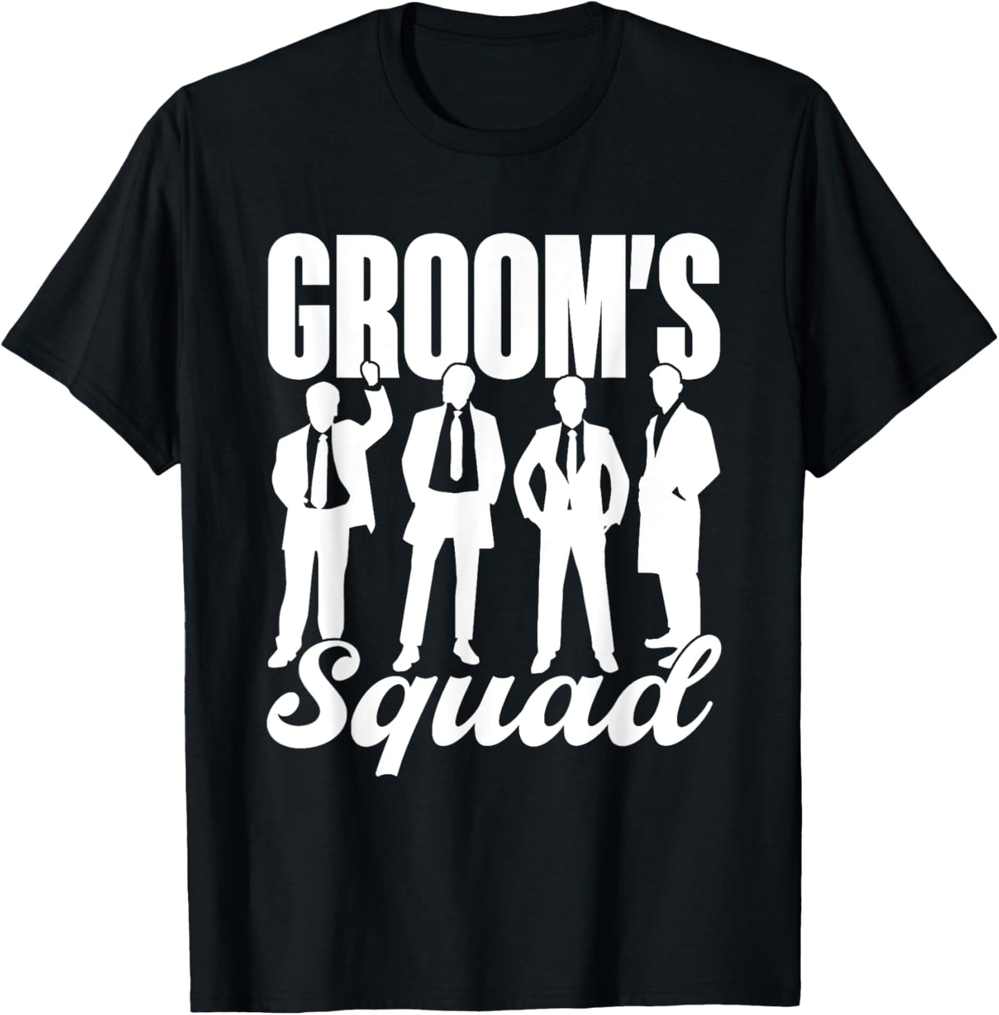 Groom's Squad Team Bride Groom Party Bachelor T-Shirt