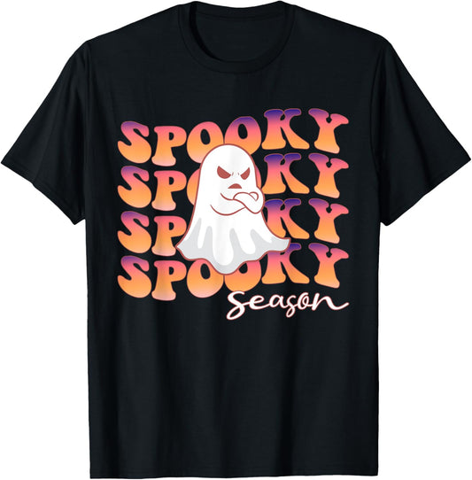Groovy Spooky Season some boo Halloween T-Shirt