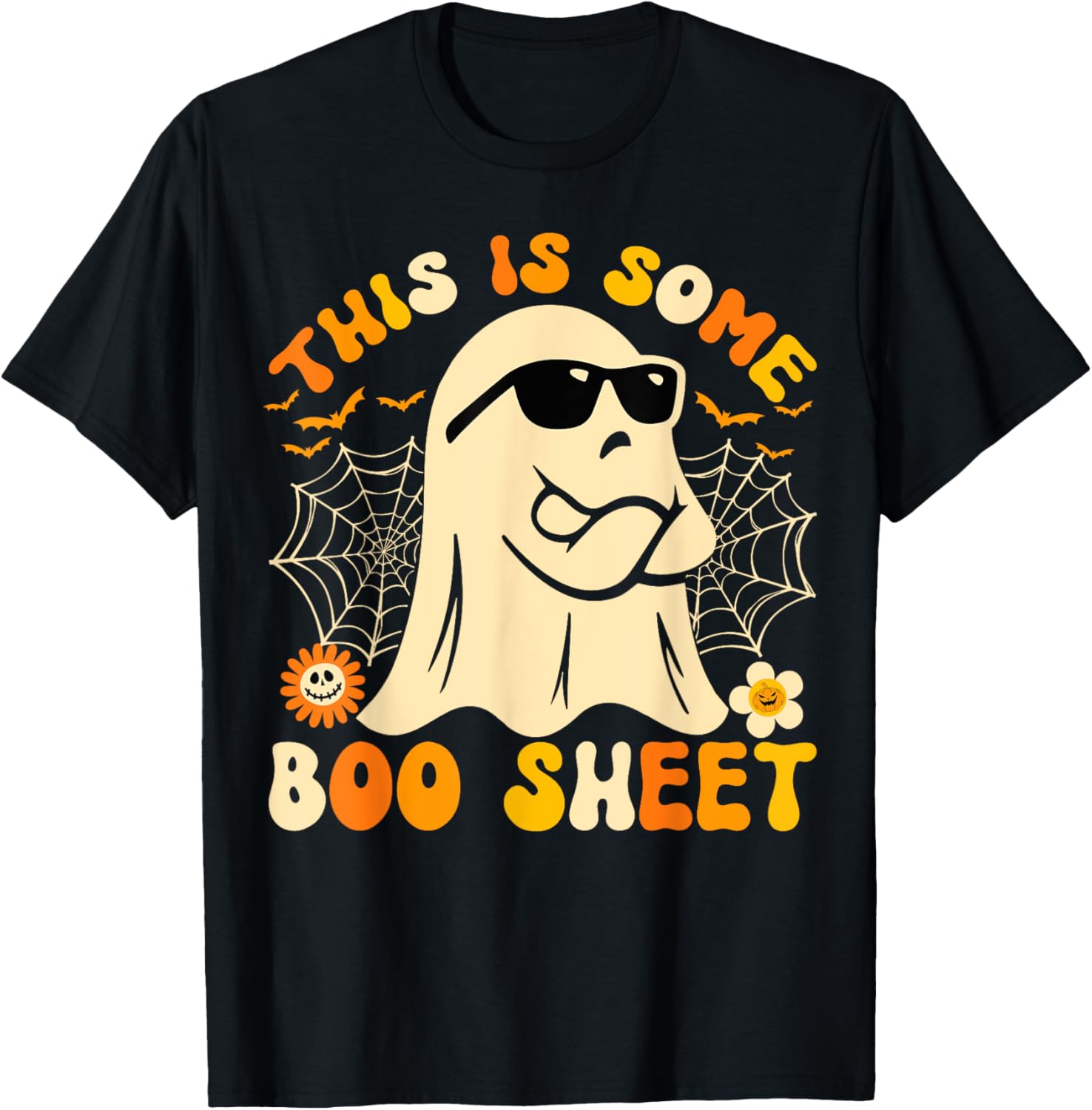 Halloween Costume Pumpkin Skeleton Horror Ghost Witch Horror T-Shirt