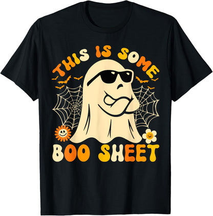 Halloween Costume Pumpkin Skeleton Horror Ghost Witch Horror T-Shirt
