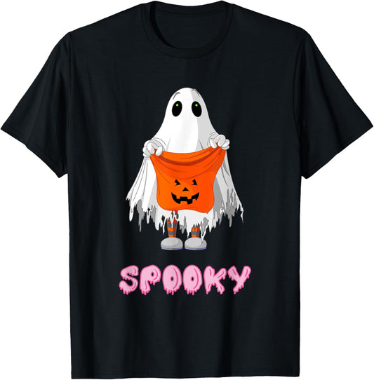 Halloween Spooky Season Haunted Ghost Witchy Practical Magic T-Shirt