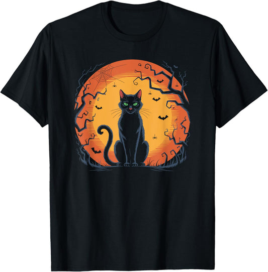 Halloween Cat Costume Spooky Season Halloween Cat T-Shirt