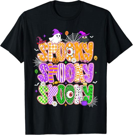 Halloween Spooky Season Cute Ghost Gothic Halloween Witch T-Shirt