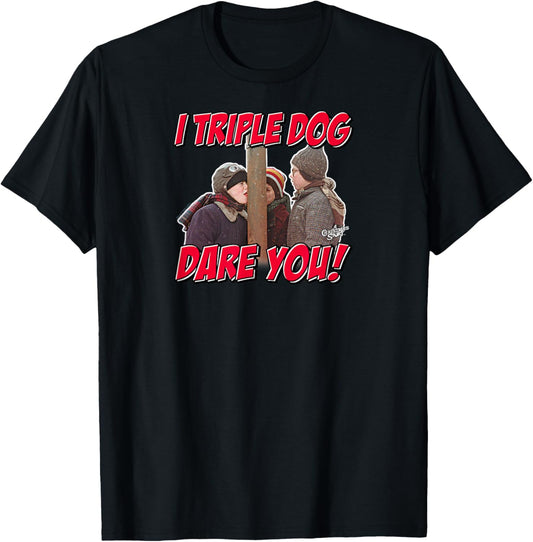 A Christmas Story I Triple Dog Dare You Holiday T-Shirt
