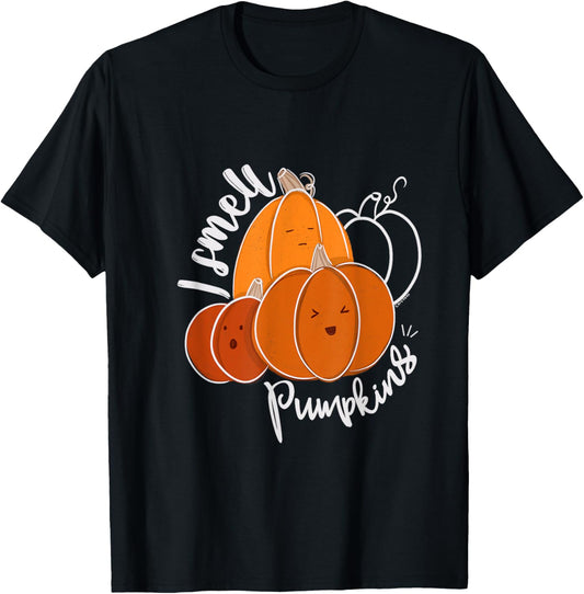 Halloween Pumpkin, Spooky Season, i smell pumpkins T-Shirt