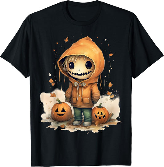Halloween Pumpkin Boy Hoodie Halloween Kids Toddler Boy T-Shirt