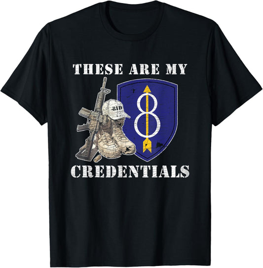 8th Infantry Division 8th ID Golden Arrow Division Gifts T-Shirt