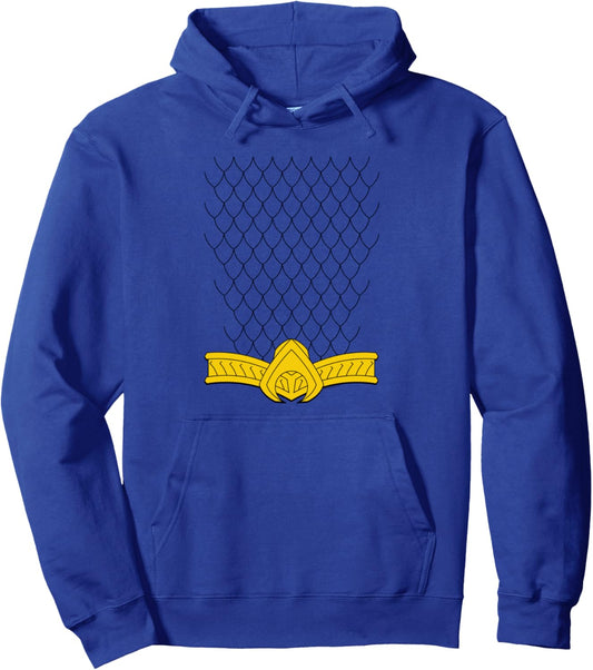 Aquaman New Uniform Halloween Costume Pullover Hoodie